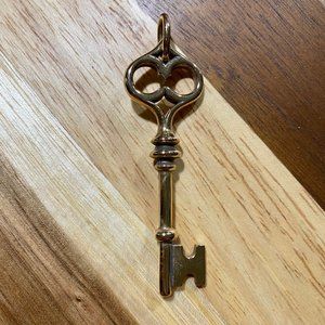 RETIRED James Avery Bronze Key Pendant